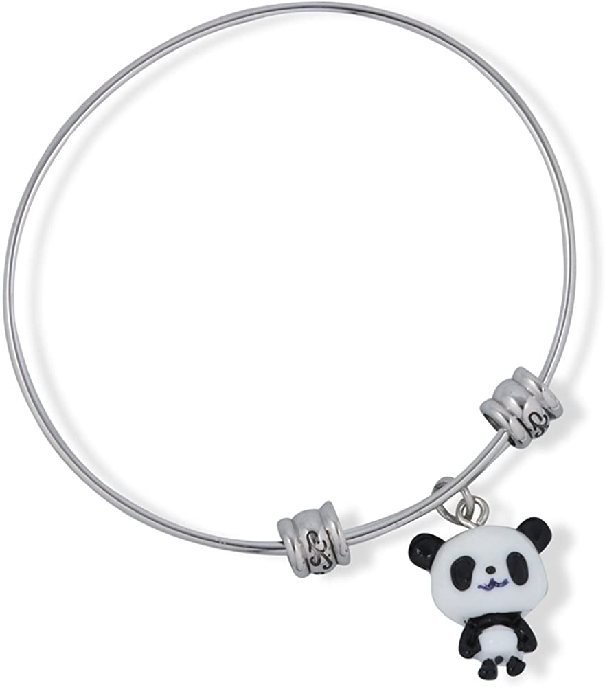 Panda Pandas Bracelet Bangle Charm Gift for Women Men Jewelry Panda Bear Gifts Giant Stuff Accessories Baby Decor-0