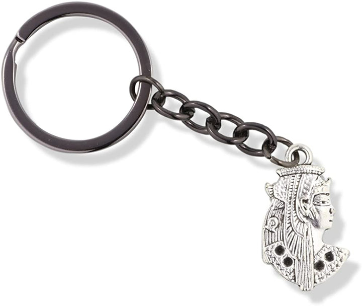 EPJ Egyptian Royalty Formal Head Dress Charm Keychain-0