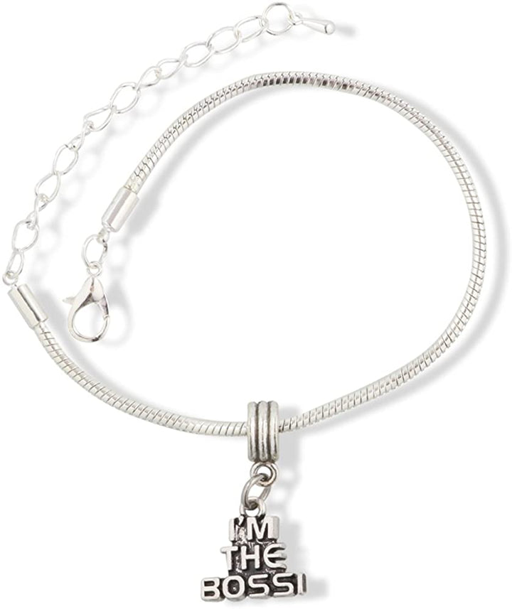 EPJ Boss Bracelet | Stainless Steel Snake Chain Charm Bracelet-0