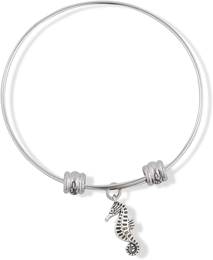 EPJ Sea Horse Fancy Charm Bangle-0