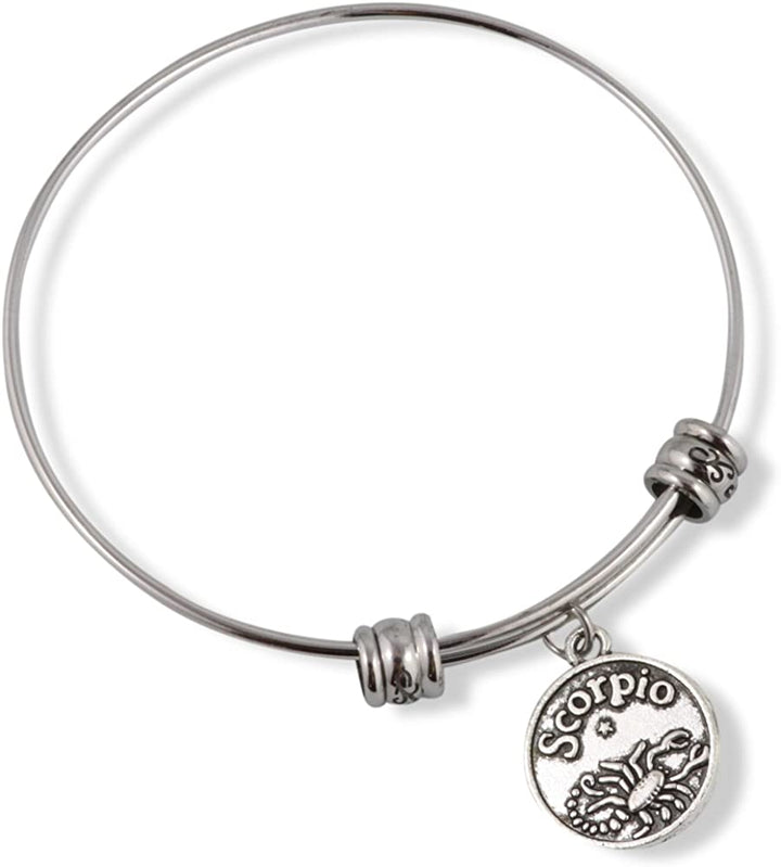 Scorpio Horoscope Astrology Fancy Bangle-0