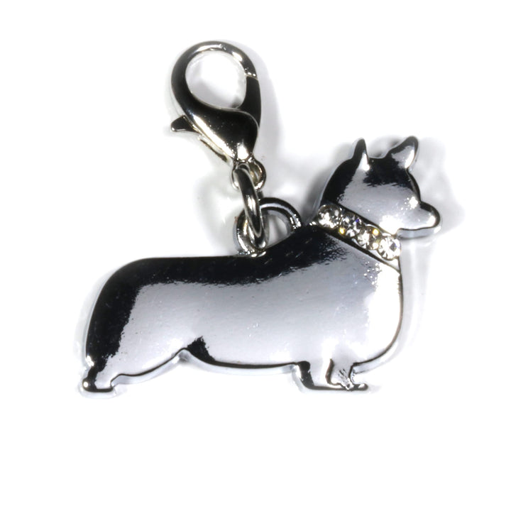 Corgi Charm - Corgi Gifts for Corgi Lovers Women and Men a Corgi Shoe Charm or for a Dog Keychain Great Corgi Keychain and Corgi Stuff or Dog Charms and Animal Charms and Corgie Lovers Gift Corgi Mom-0