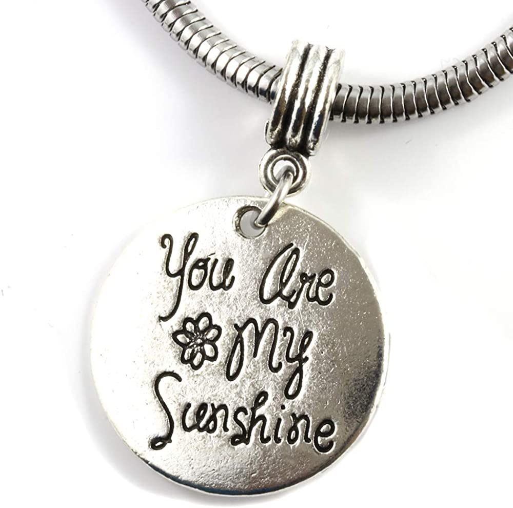 You are My Sunshine Bracelet | Stainless Steel Snake Chain Bracelet-7