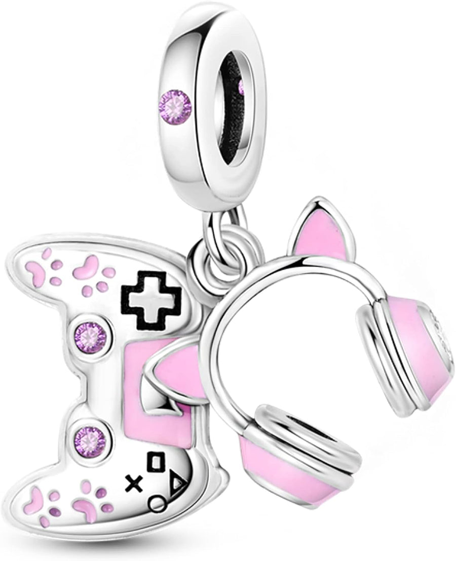 Gamer Girl Accessories - Gamer Jewelry and Gamer Girl Gifts great for Gamer Couple gifts or Video Game Shoe Charms and Gamer Charms or Video Game Charms as Cute Gamer Accessories for a Gaming Couple-0