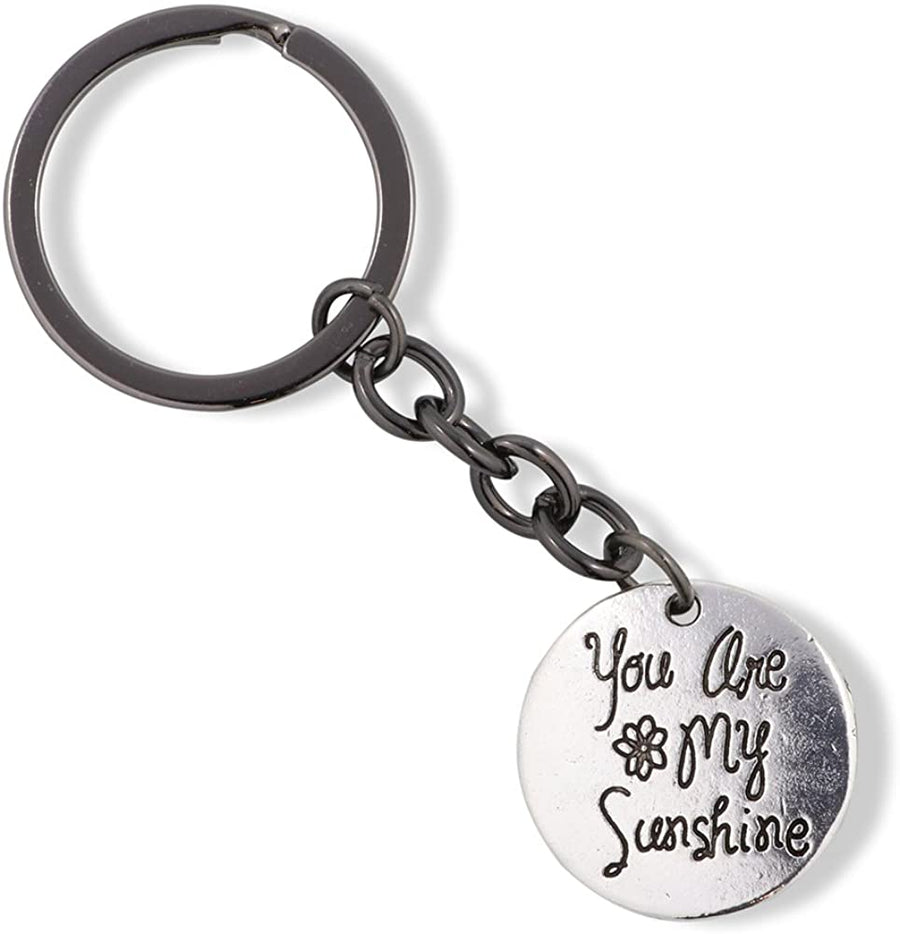 You are My Sunshine Charm Keychain-0