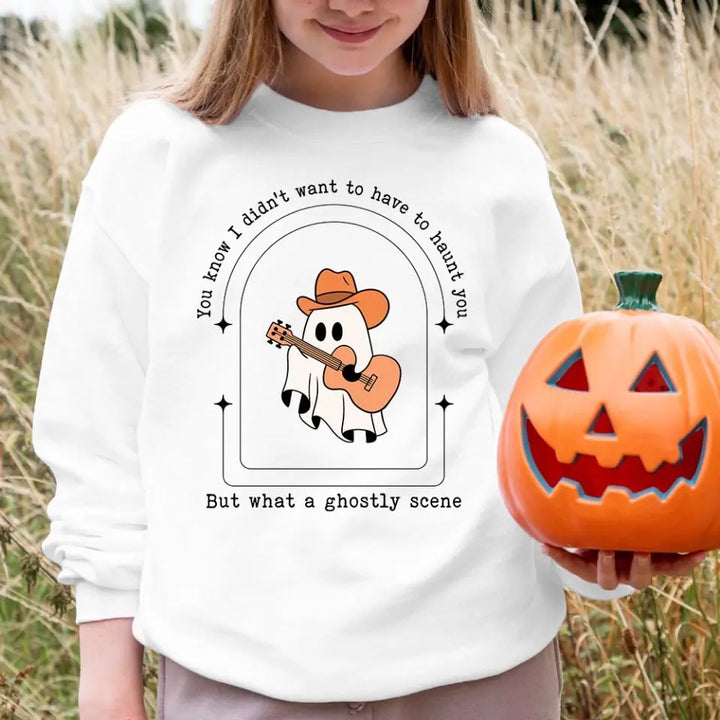 But What A Ghostly Scene Halloween Top