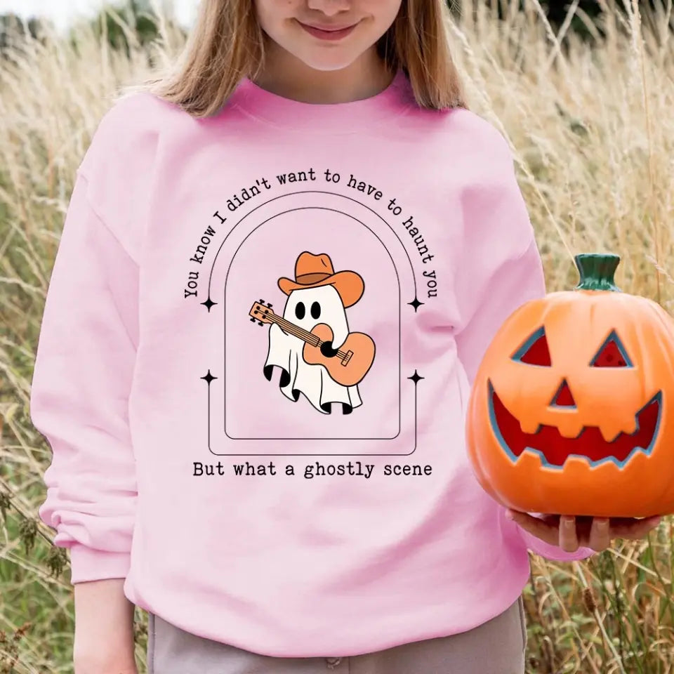 But What A Ghostly Scene Halloween Top