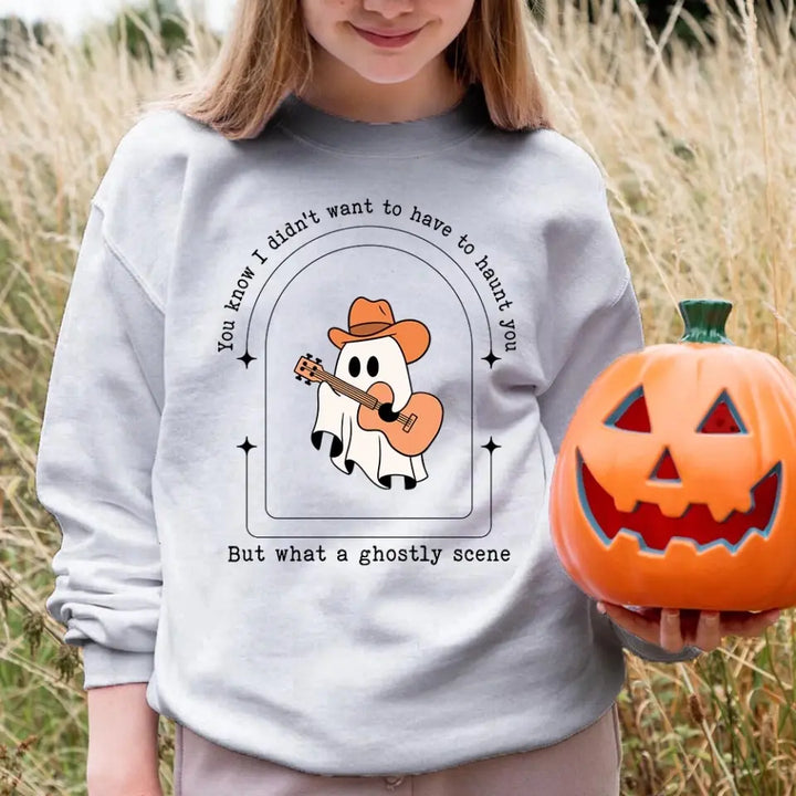 But What A Ghostly Scene Halloween Top