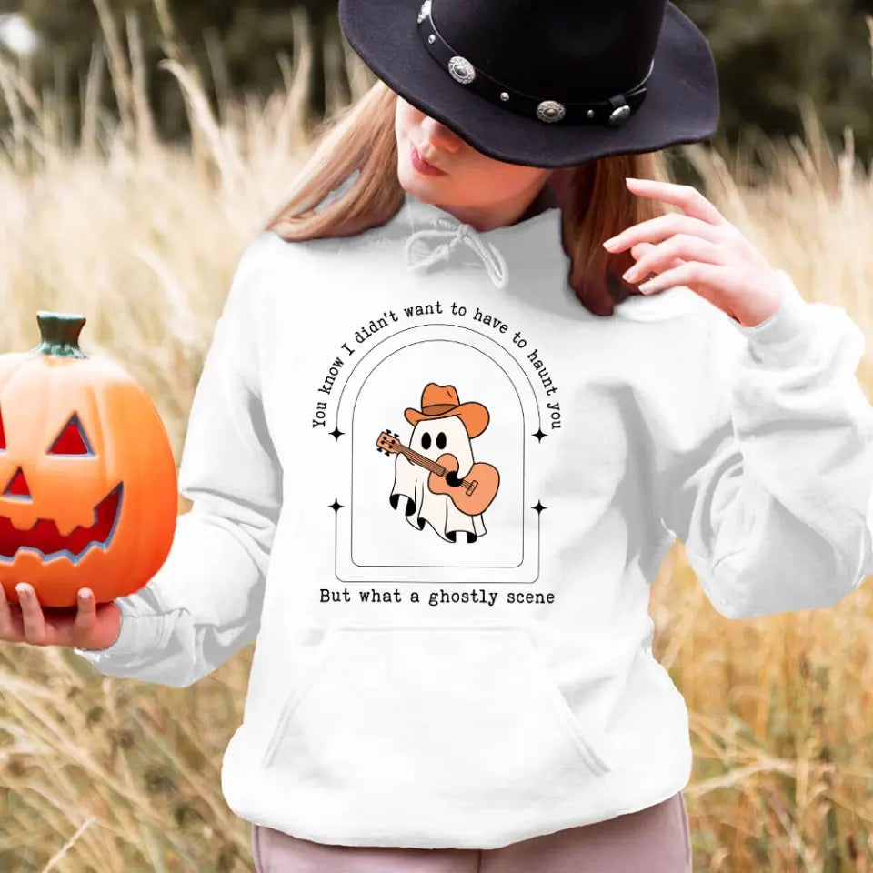 But What A Ghostly Scene Halloween Top