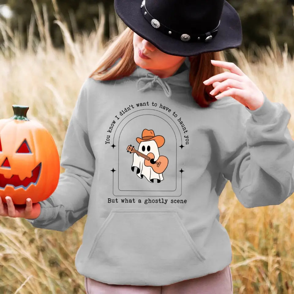 But What A Ghostly Scene Halloween Top