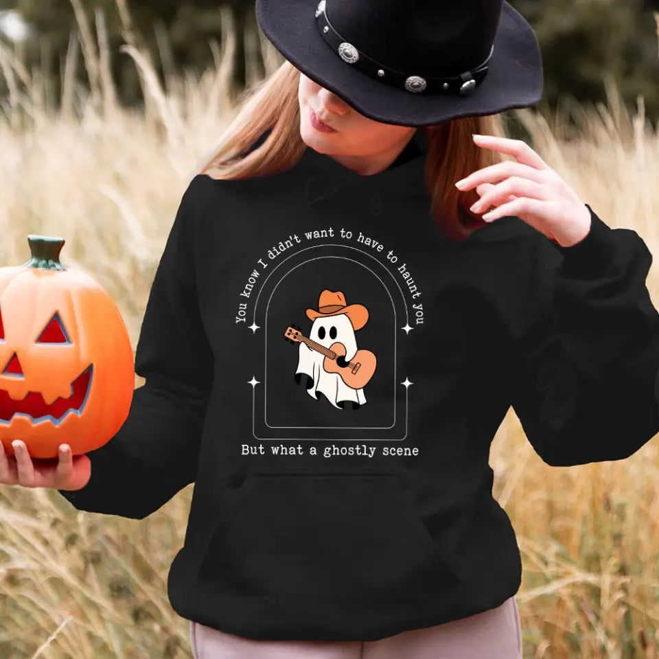 But What A Ghostly Scene Halloween Top