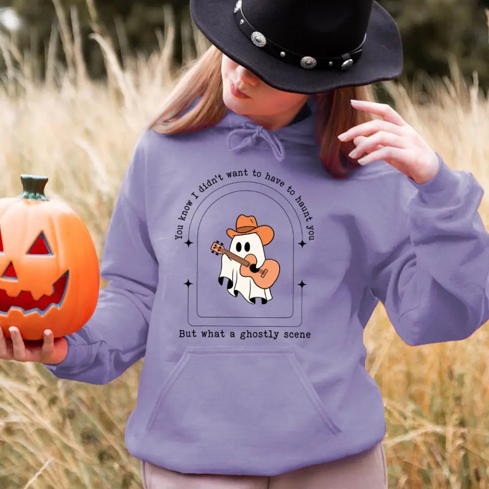 But What A Ghostly Scene Halloween Top