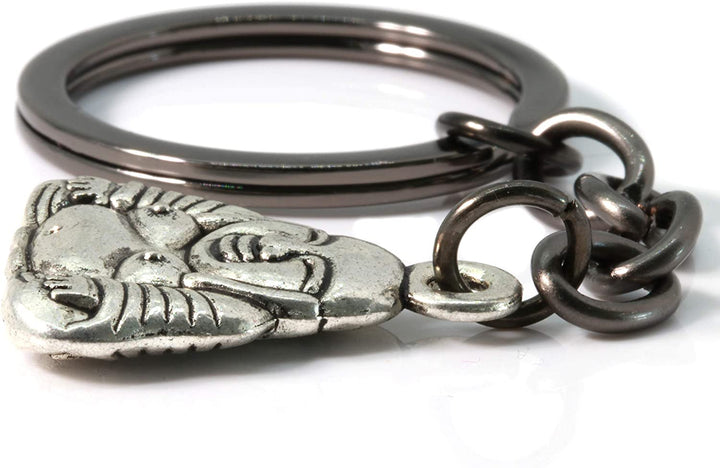 Emerald Park Jewelry Buddha Keychain | 3D Buddha Key Chains for Good Luck and Good Fortune a Great Gift for Someone That practices Buddhism or for The Person That Believes to be a Buddhist at Heart-5