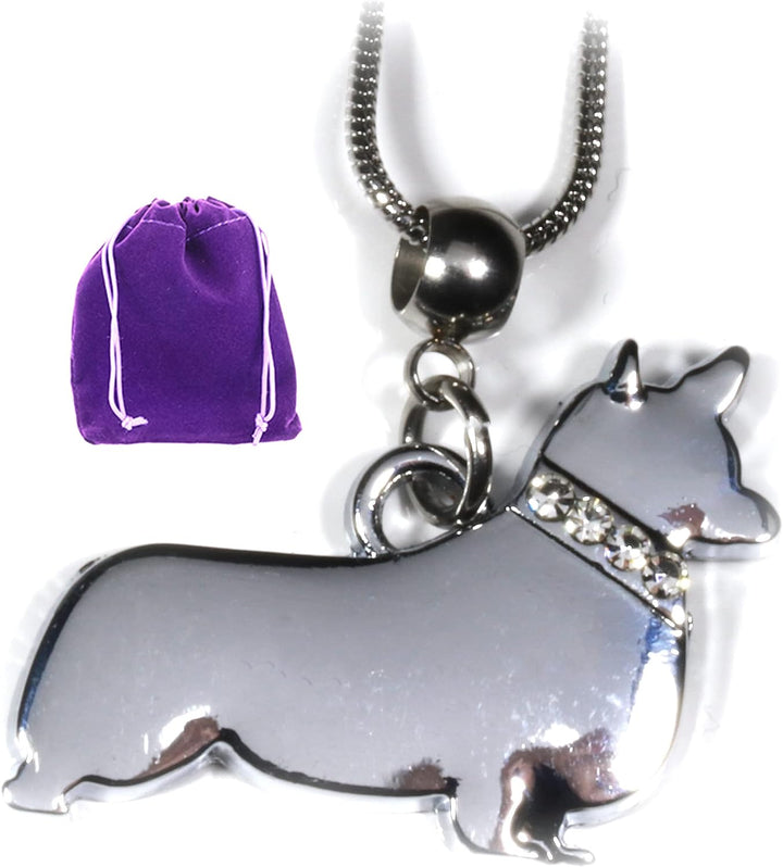 Corgi Gifts for Corgi Lovers - A Dog Necklace for Women and Men or Corgi Necklace Doggie Jewelry and Personalized Dog Gifts Great Corgi Stuff Dog Jewelry for Women as Custom Dog Gifts for Pet Lovers-0