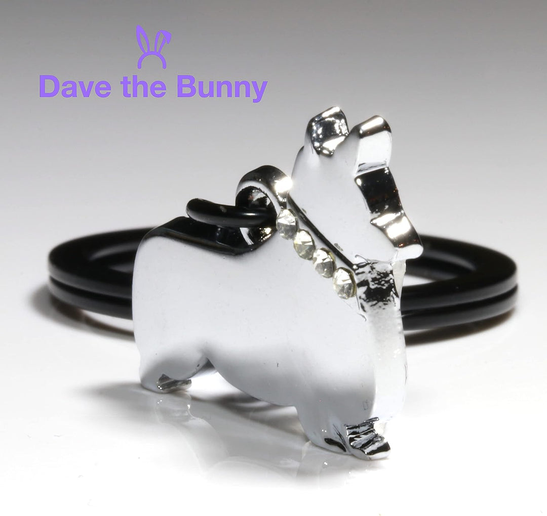 Dave The Bunny Corgi Keychain - Corgi gifts for Corgi Lovers Women and Men will Love a Great Dog Keychain Corgie Lovers Gift and Amante de los Corgis et Amante de los Perros-3