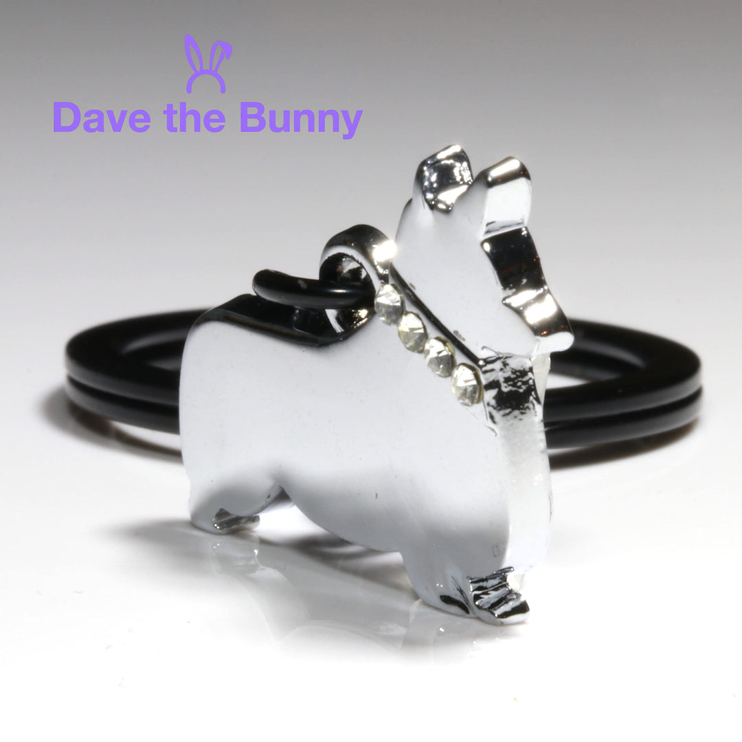 Dave The Bunny Corgi Keychain - Corgi gifts for Corgi Lovers Women and Men will Love a Great Dog Keychain Corgie Lovers Gift and Amante de los Corgis et Amante de los Perros-3