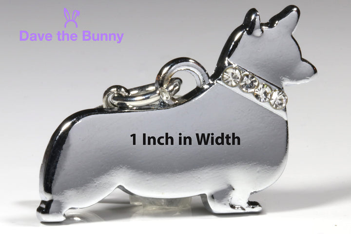 Corgi Charm - Corgi Gifts for Corgi Lovers Women and Men a Corgi Shoe Charm or for a Dog Keychain Great Corgi Keychain and Corgi Stuff or Dog Charms and Animal Charms and Corgie Lovers Gift Corgi Mom-1