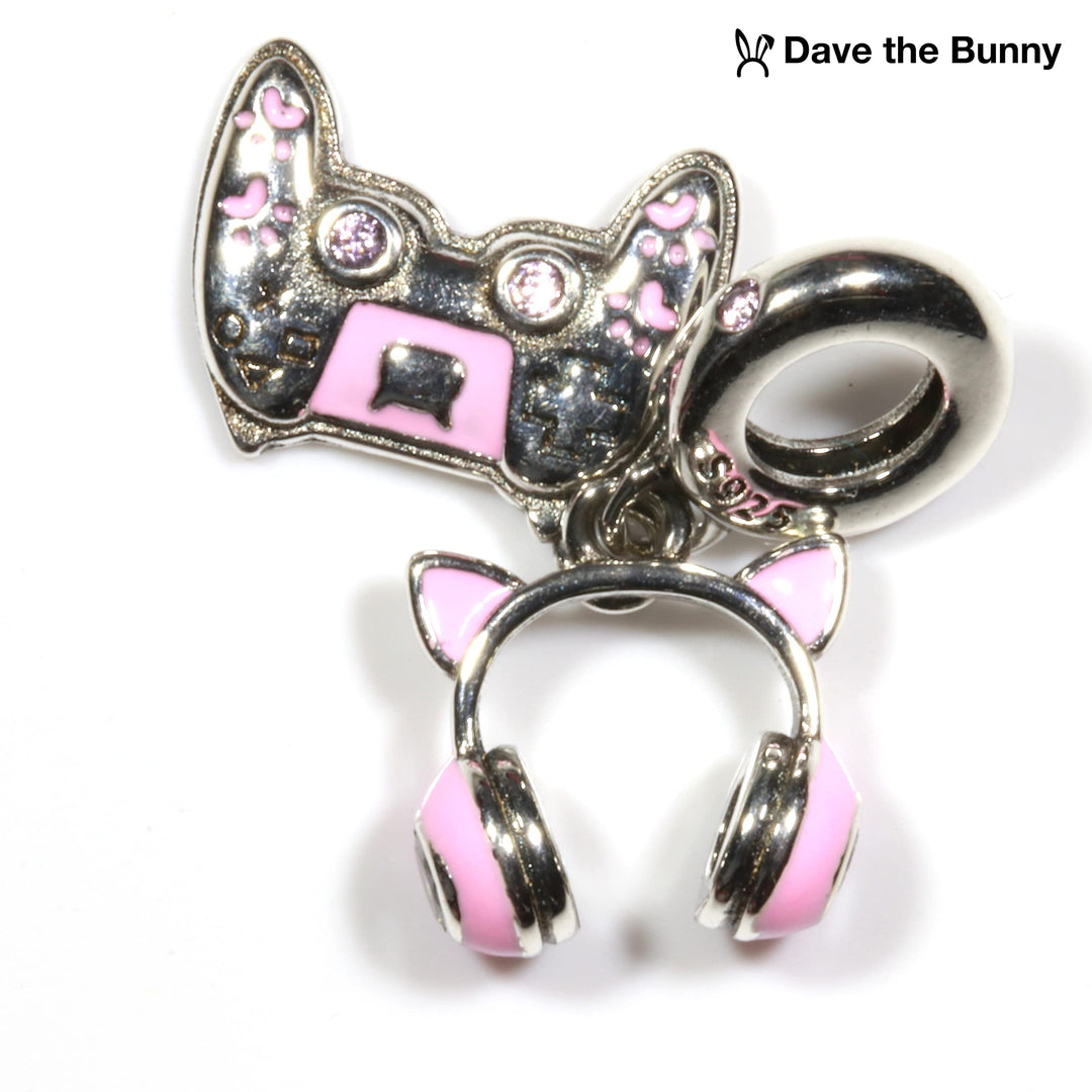 Gamer Girl Accessories - Gamer Jewelry and Gamer Girl Gifts great for Gamer Couple gifts or Video Game Shoe Charms and Gamer Charms or Video Game Charms as Cute Gamer Accessories for a Gaming Couple-2
