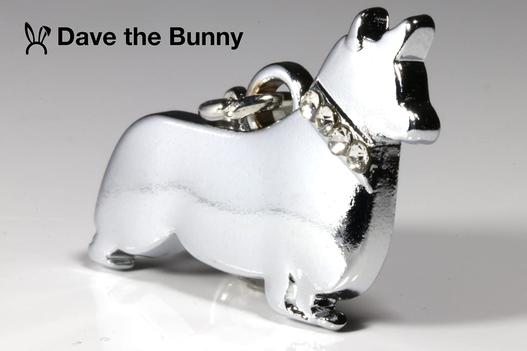 Corgi Charm - Corgi Gifts for Corgi Lovers Women and Men a Corgi Shoe Charm or for a Dog Keychain Great Corgi Keychain and Corgi Stuff or Dog Charms and Animal Charms and Corgie Lovers Gift Corgi Mom-2