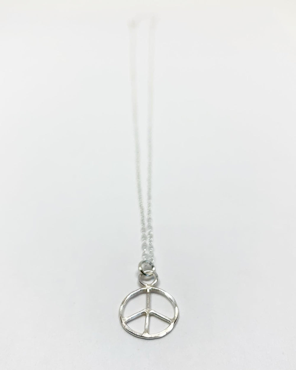 Peace Sign Necklace - Small-1