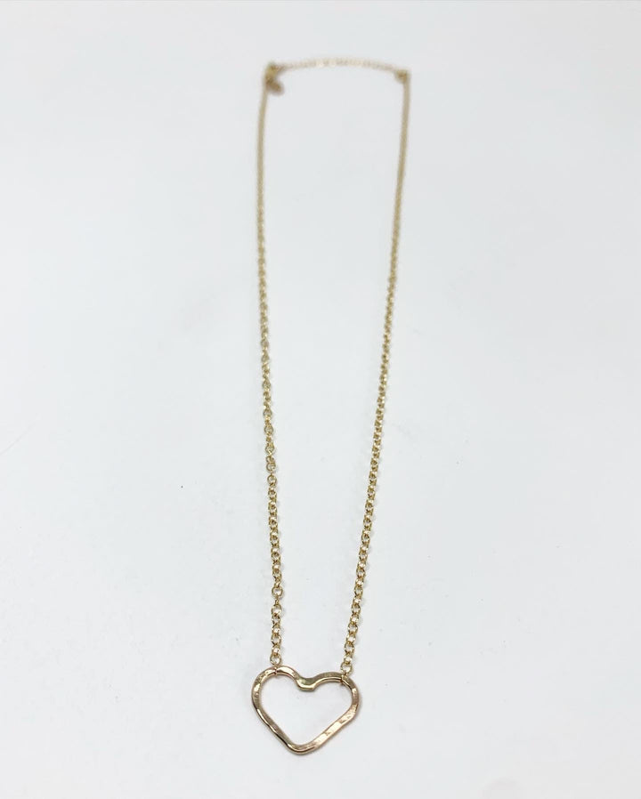 Heart Charm Necklace-0