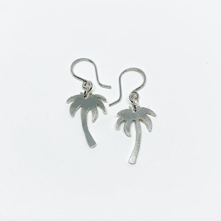 Palm Tree Charm Earrings-1