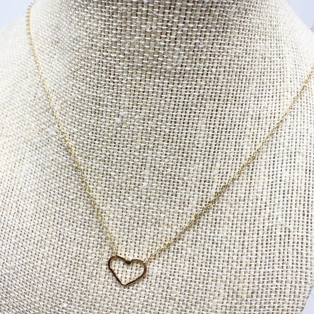 Heart Charm Necklace-2