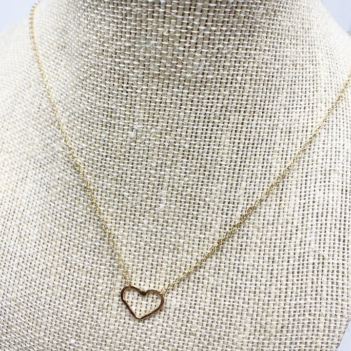 Heart Charm Necklace-2