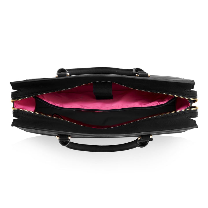 Black - Aricia Vegan Fashion Computer Bag-4