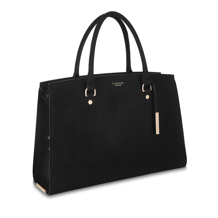 Black - Aricia Vegan Fashion Computer Bag-2