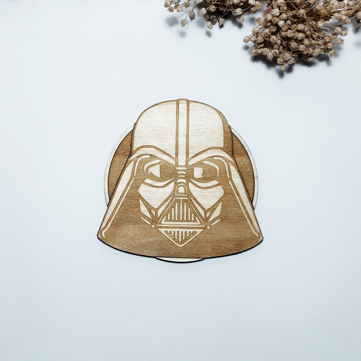 Set of 8 Star Wars Wooden Coasters - Handmade Gift - Housewarming - Wood Kitchenware-6