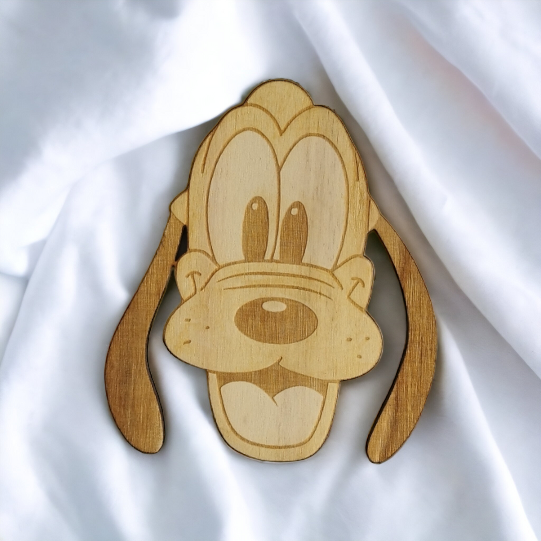 Set of 6 Disney Wooden Coasters - Handmade Gift - Housewarming - Wood Kitchenware - Mickey-5