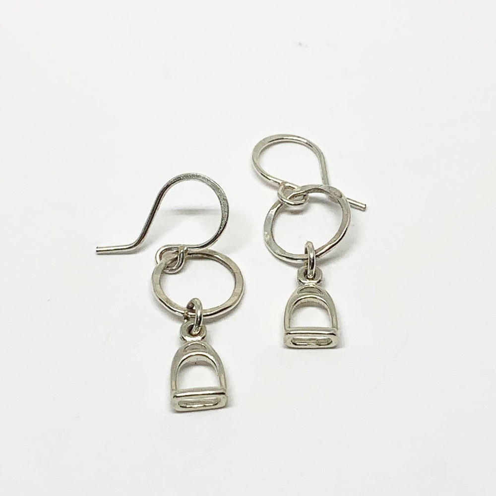 Stirrup Drop Earrings-1