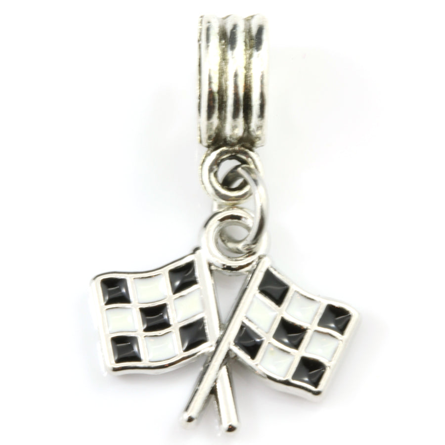 Checkered Flag Charm-0