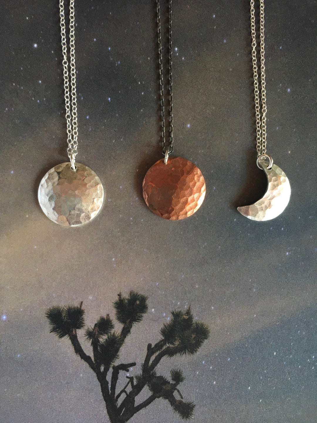 Crescent Moon Necklace-1