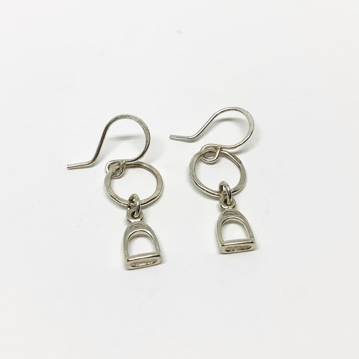 Stirrup Drop Earrings-2