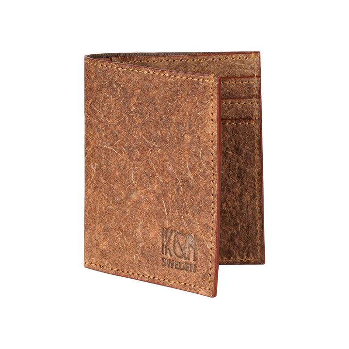 Coconut Leather Classic Cash Wallet - Cutch Brown-0