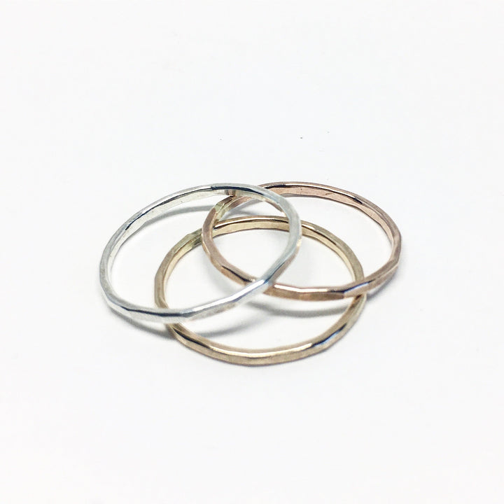 Rustic Stacking Rings-7