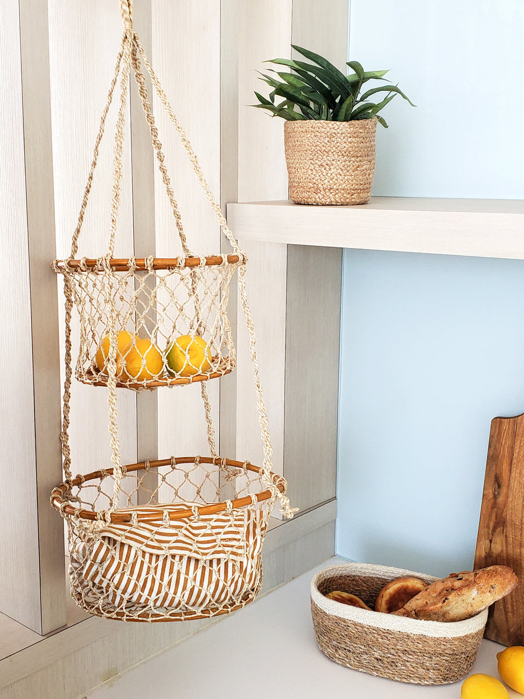 Jhuri Double Hanging Basket-2