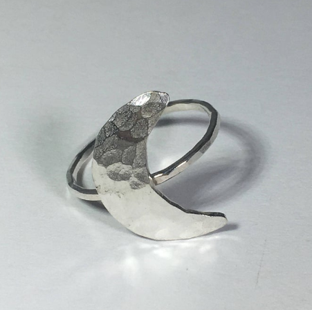 Crescent Moon Ring-0