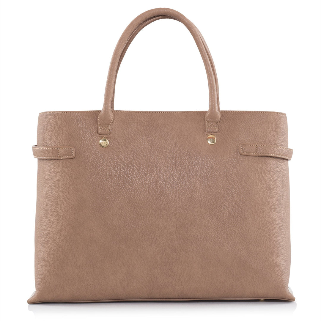 Brown - Windsor Vegan Tote-5