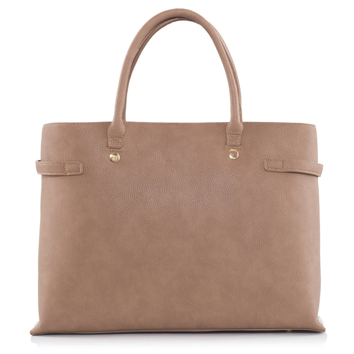 Brown - Windsor Vegan Tote-5