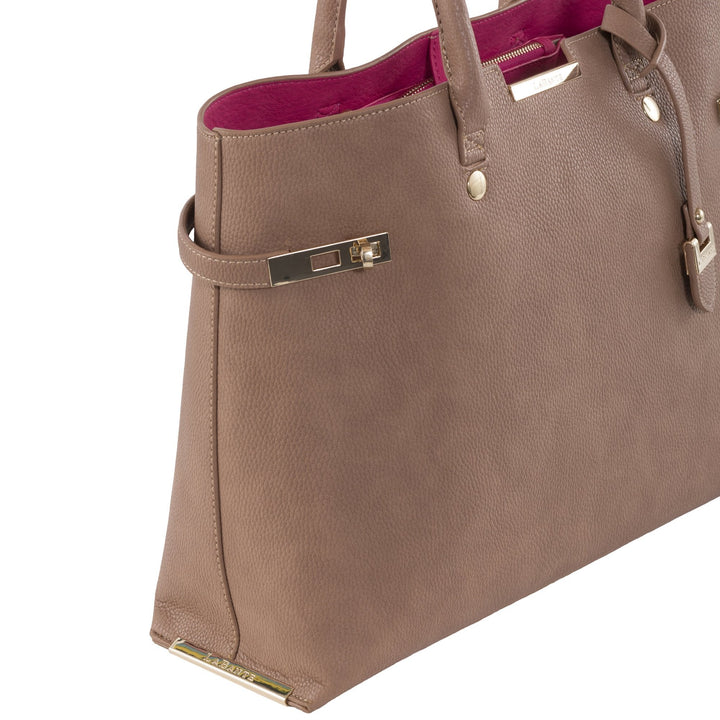Brown - Windsor Vegan Tote-3