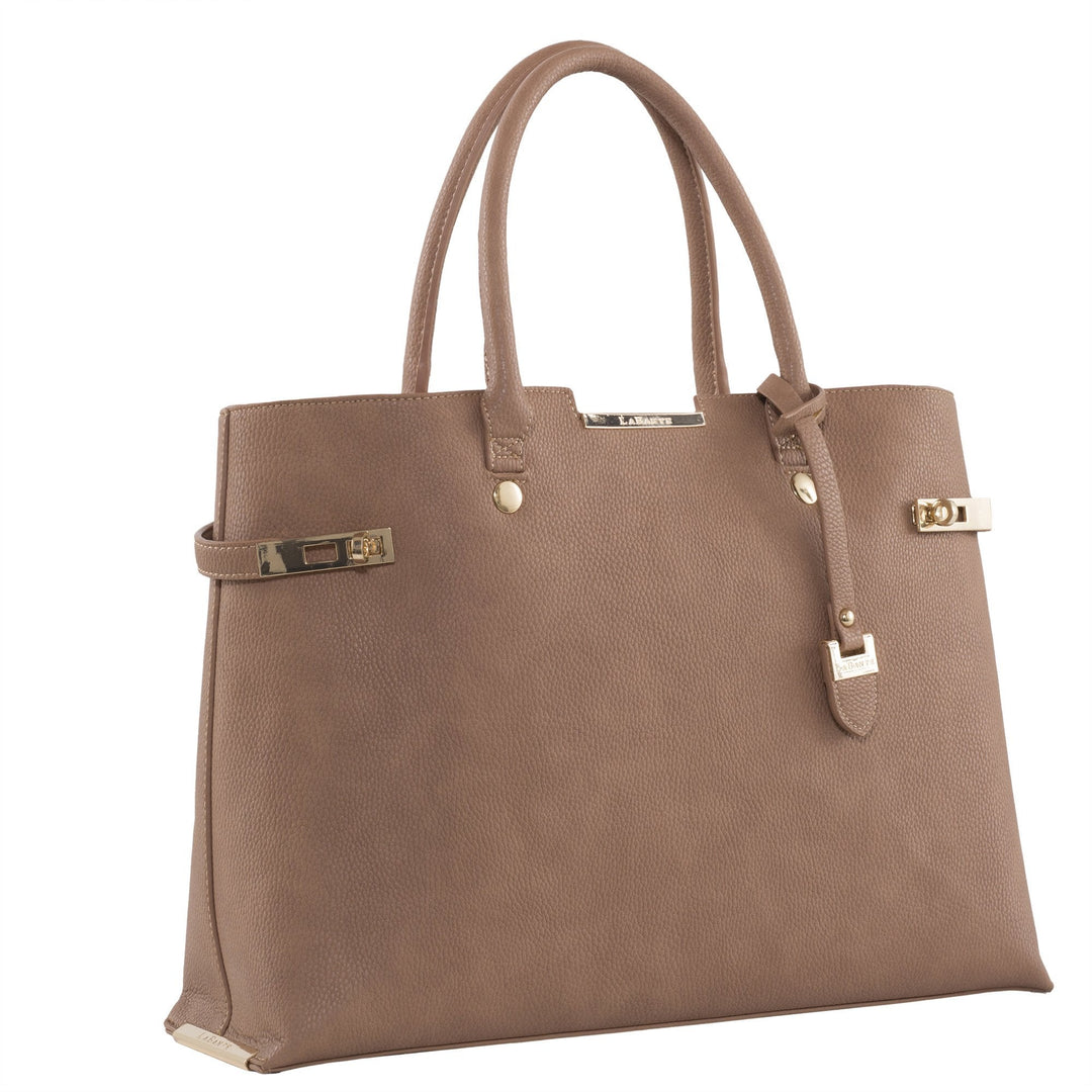 Brown - Windsor Vegan Tote-2