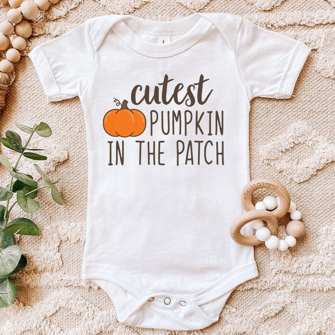 Cutest Pumpkin In The Patch! Baby Onesie