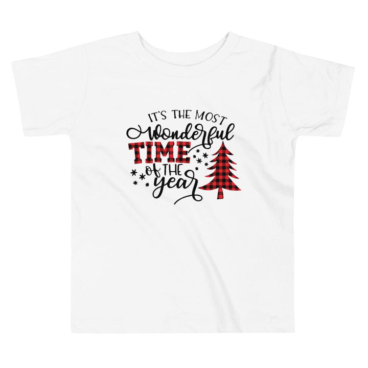 It's The Most Wonderful Time Of The Year Toddler Tee