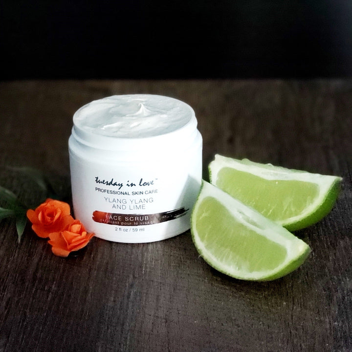 Ylang Ylang and Lime Face Scrub-0