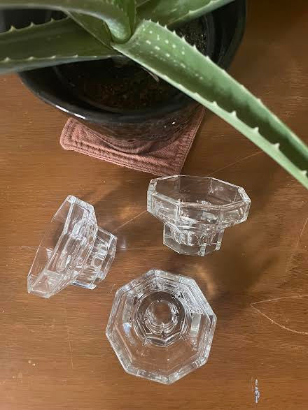 Glass votive holder - tapered-0