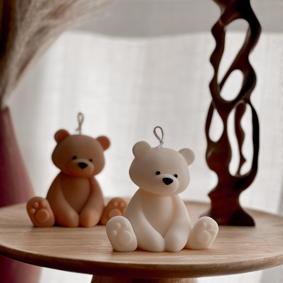 Teddy Bear Candle-0