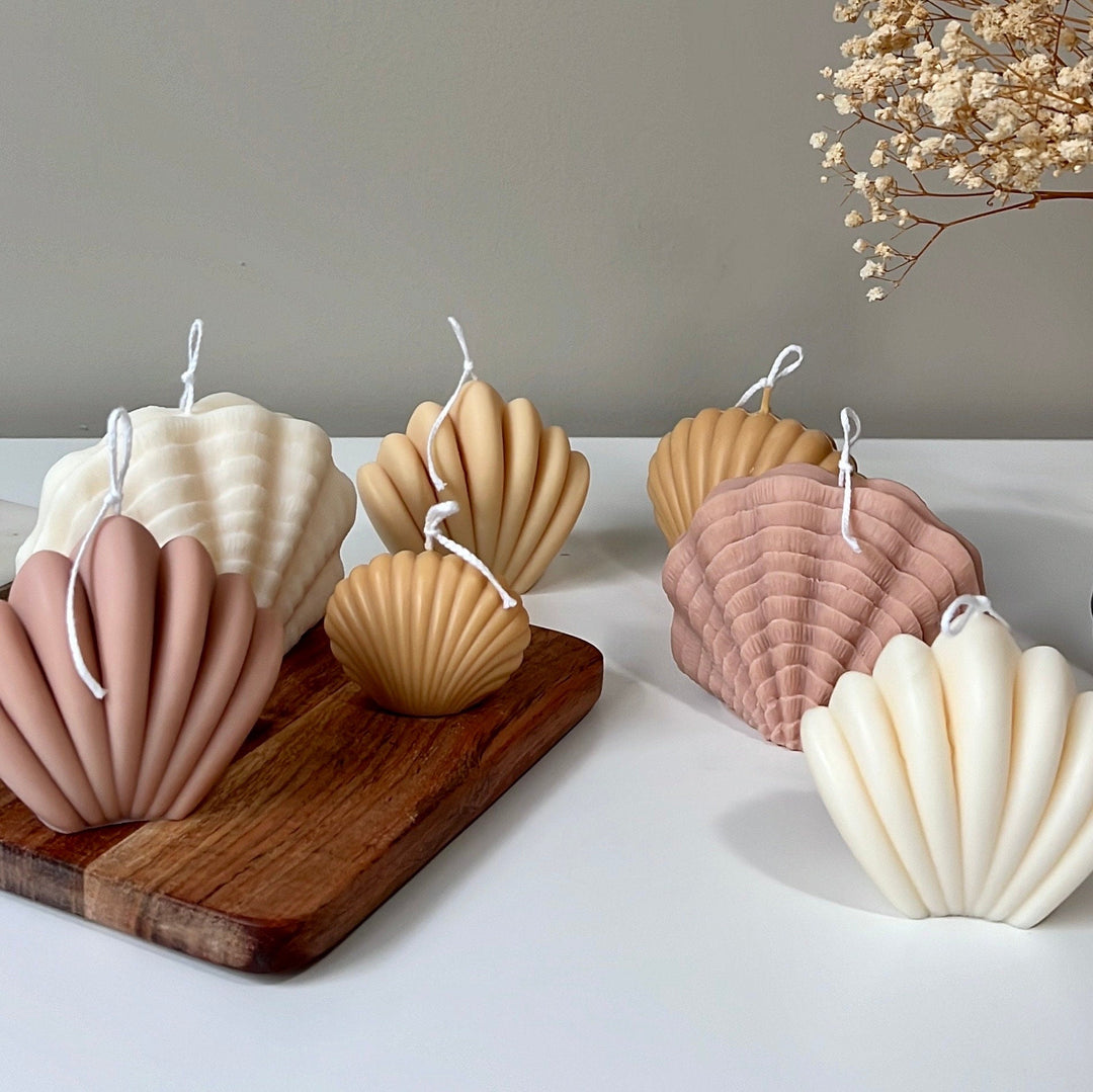 Scallop Shell Candle-6